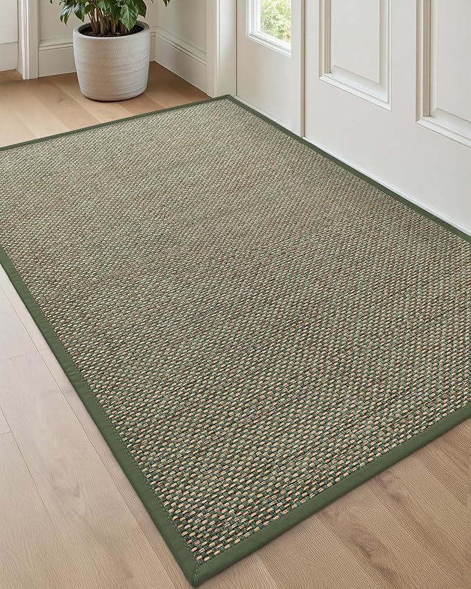 DEXI Ultra Thin Entryway Door Mat 36x56, Non Slip Rubber Backing Inside Entry by DEXI