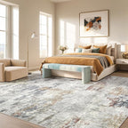 DMOYEST 8x10 Area Rug for Living Room, Washable & Non Slip Large Indoor Carpet - Image 4