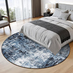 Rugflix Round Area Rugs 6Ft for Living Room, Washable Circle Rug - Image 2