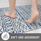 KUTA Vintage Boho Washable Rugs 3x5, Moroccan Non Slip Entryway Rug - Image 7