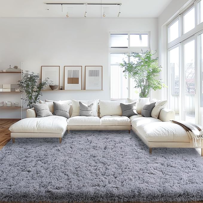 Mugorn Area Rugs 9x12 Living Room, Large Fluffy Area Rugs by MUGORN