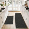 COSY HOMEER Soft Kitchen Rugs for in Front of Sink Super Absorbent Kitchen by COSYHOMEER