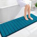 OLANLY Memory Foam Long Bathroom Rugs Runner 59x20, Super Soft Absorbent Bath by OLANLY