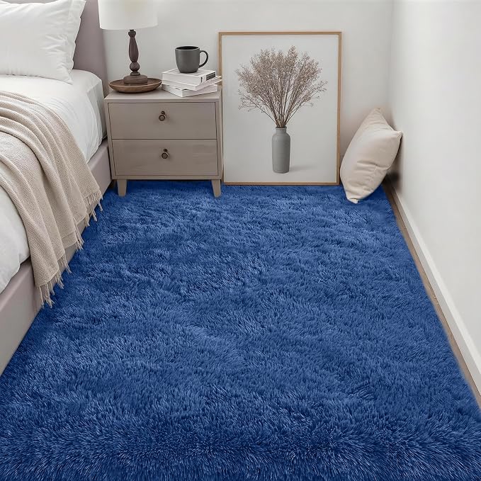 6x9 Area Rugs for Living Room Bedroom: Ultra Soft Fluffy Shag Rug Upgrade - Image 3