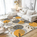 SPUNKER Bohemain Leaves Area Rug 5x7 Rugs by SPUNKER