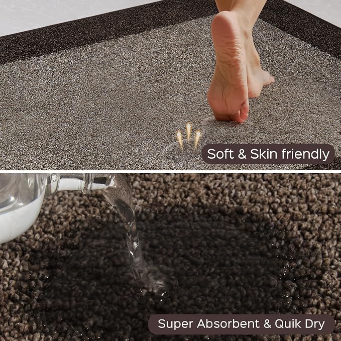 Machine Washable Kitchen Rug 24" x 36", Non Slip Kitchen Mat - Image 2