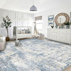 10x14 Area Rugs Washable Living Room Rug-No Slip Soft Carpets Modern Abstract - Image 6