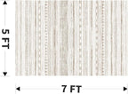 5x7 Large Area Rugs for Living Room Machine Washable Rug Distressed Indoor - Image 2