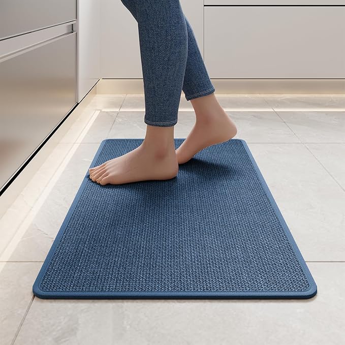 YDKGL Kitchen Mats for Floor, Super Absorbent Kitchen Rugs Non Slip Washable by YDKGL