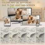 cotiled 10x14 Area Rug Machine Washable Vintage Carpet - Image 8