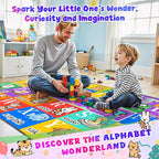 Non-Slip & Soft Kids Alphabet Rug - Image 2