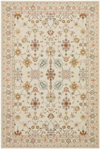 Rugxara Floral Rug for Living Room Bedroom, 3x5 Washable Area Rug, Vintage Boho - Image 5