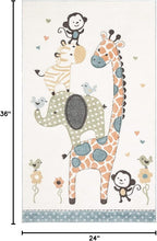 SAFAVIEH Carousel Kids Collection Accent Rug - Image 2