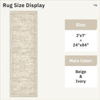 Soalmost Runner Rug 2x7 Washable Non-Slip Hallway Runner Rugs - Image 5