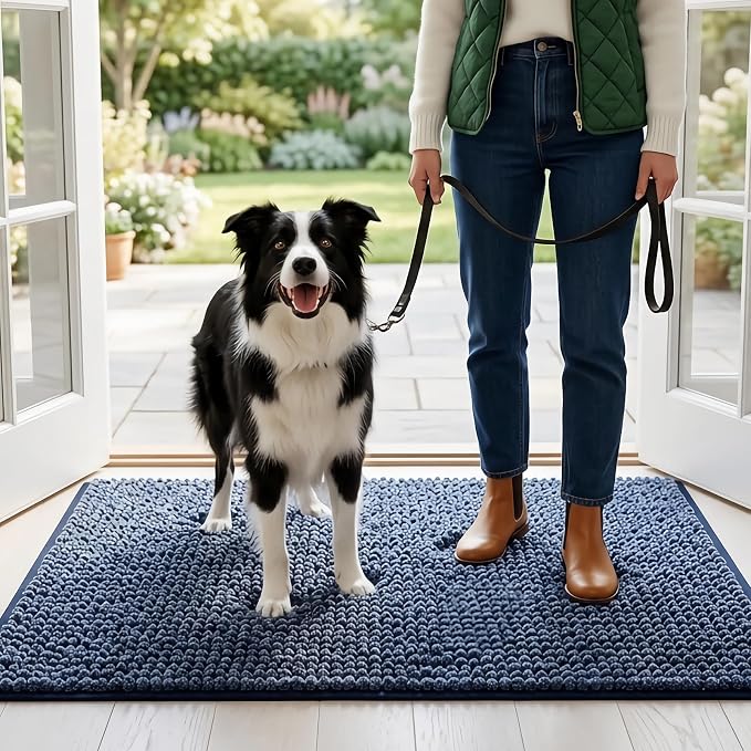 EHEYCIGA Super Absorbent Dog Door Mat by EHEYCIGA