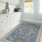 Washable 4x6 Small Rug for Living Room, Area Rug for Kitchen, Large Entryway by HazoHaus