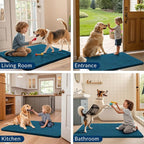 Smiry Dog Door Mat for Muddy Paws 36x24, Absorbent Dirt Trapper, Non-Slip - Image 7