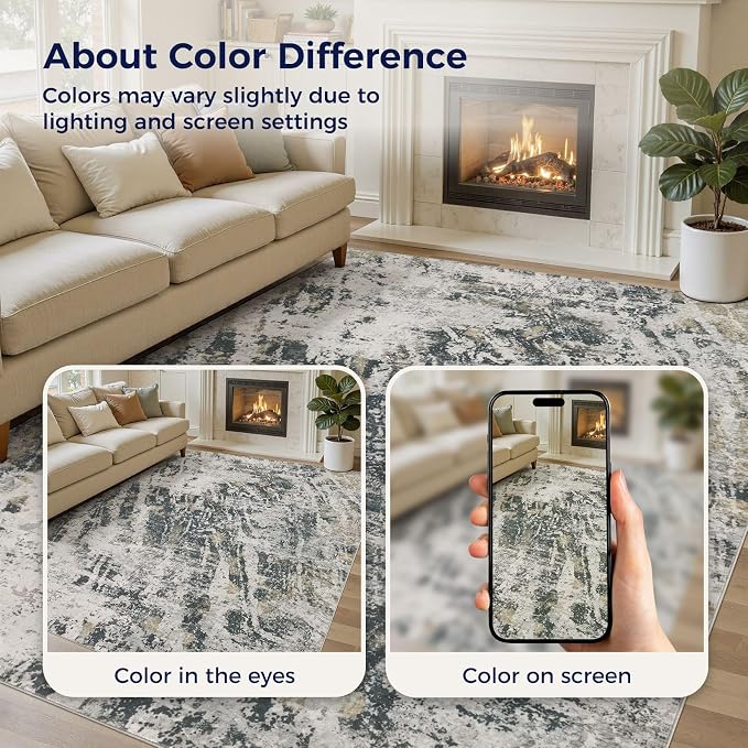 DMOYEST Area Rug Living Room Rugs - Image 7