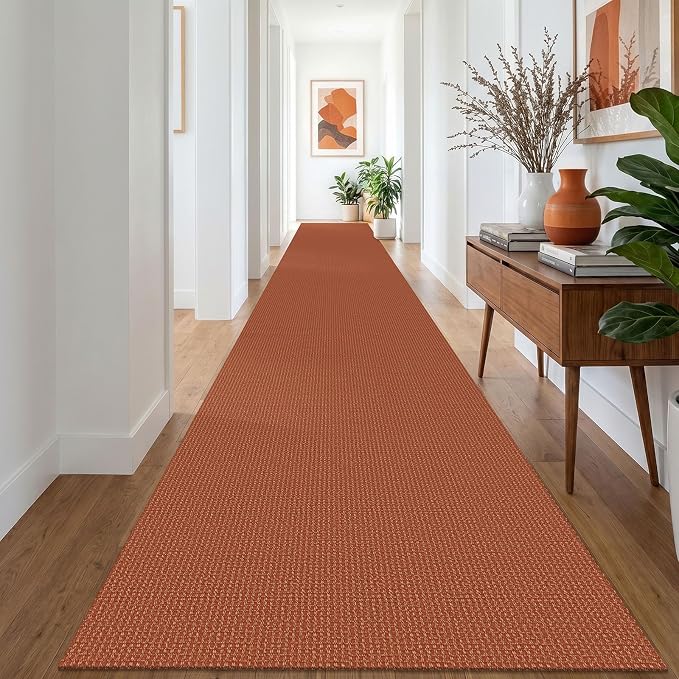 IOHOUZE Washable Exrea Long Hallway Runner Rug 3x20 Non Slip Rubber Backed - Image 8