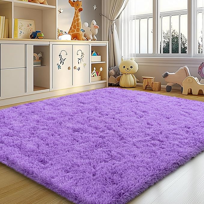 Mugorn 4x6 Rugs for Living Room, Large Fluffy Area Rugs for Bedroom, Soft by MUGORN