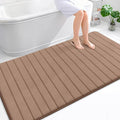 OLANLY Memory Foam Bath Mat 70x46, Super Soft Absorbent Bathroom Rugs, Quick Dry by OLANLY