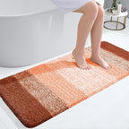 OLANLY Bathroom Runner Rugs Mat 47x20, Extra Soft Absorbent Microfiber Bath Rugs by OLANLY
