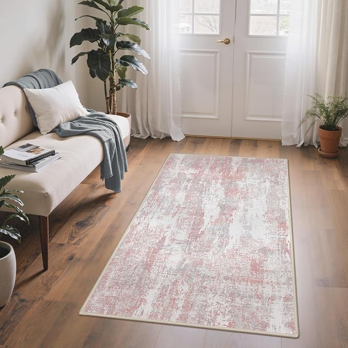 BEIMO Area Rugs 3x5 for Living Room Bedroom, Modern Abstract Machine Washable by BEIMO