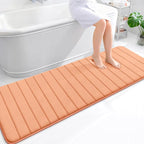 OLANLY Memory Foam Long Bathroom Rugs Runner 70x24, Super Soft Absorbent Bath by OLANLY