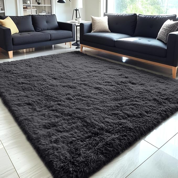 OLANLY 5x11 Machine Washable Large Area Rugs by OLANLY