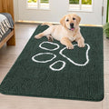 Smiry Dog Door Mat for Muddy Paws, Absorbent Dirt Trapper Non Slip Quick Dry by Smiry