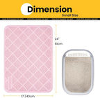 Conlun Cat Litter Mat Litter Trapping Mat, Less Waste Cat Litter Box Mat - Image 2