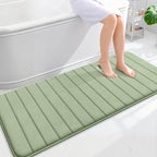 OLANLY Memory Foam Long Bathroom Rugs Runner 59x24, Super Soft Absorbent Bath by OLANLY