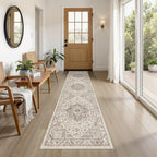 Vintage Hallway Runner Rug 2x8: Large Soft Washable Entryway - Image 2
