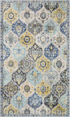 Lahome Moroccan Trellis Washable Small Area Rug, 3x5 Area Rug - Image 3
