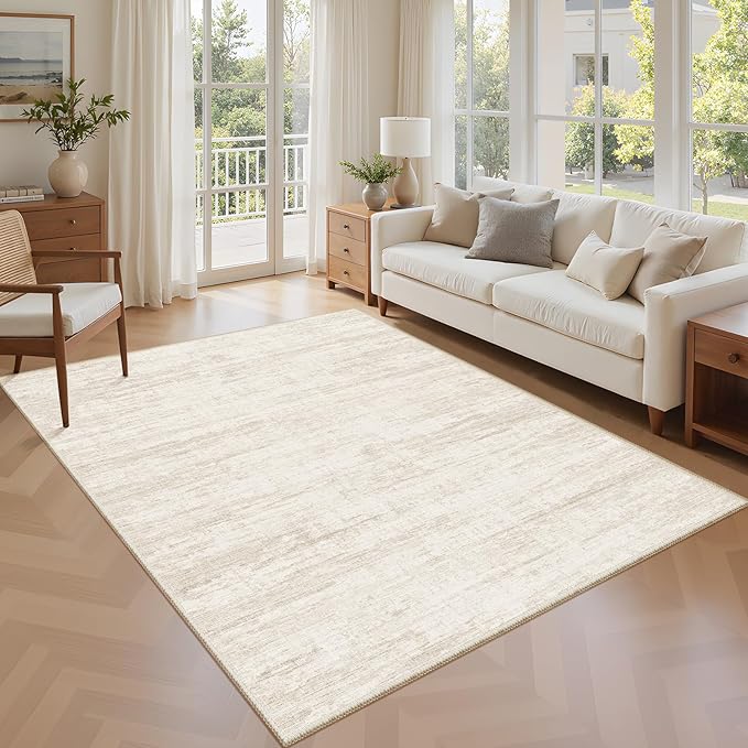 Washbale Rugs 3x5 Ultra Soft Area Rug, Non Slip Indoor Entryway Rugs, Stain by Unknown