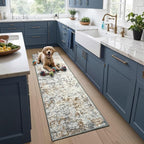 Toneed Entryway Runner Rug 2x6 for Hallway Kitchen, Washable Non-Slip Rug - Image 4