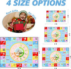 ABC Kids Rug for Playroom, 4x6 ft Alphabet Small Classroom Rug, Non-Slip - Image 2