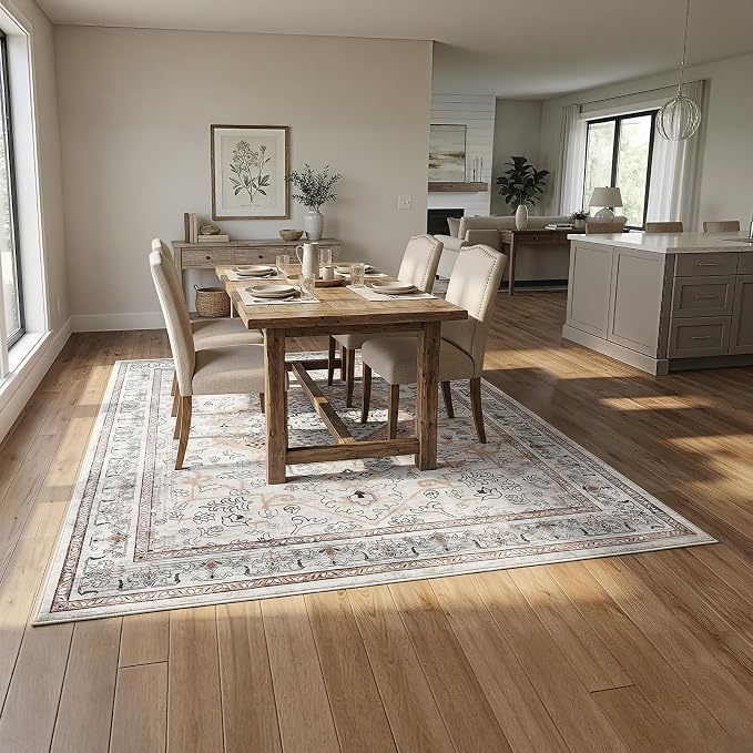 HOOBRO Washable Rug 6 x 9 Area Rugs - Image 5