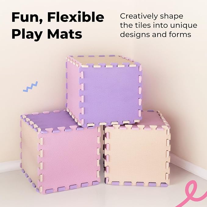 MioTetto Baby Play Mat, Soft Foam Floor Tiles - Image 6