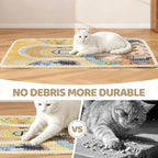 Graciadeco Cat Scratch Pad 23.6" x 15.7" Natural Sisal 2 Packs Couch Protector - Image 5