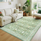 Lessymo 5x7 Washable Area Rug by Lessymo