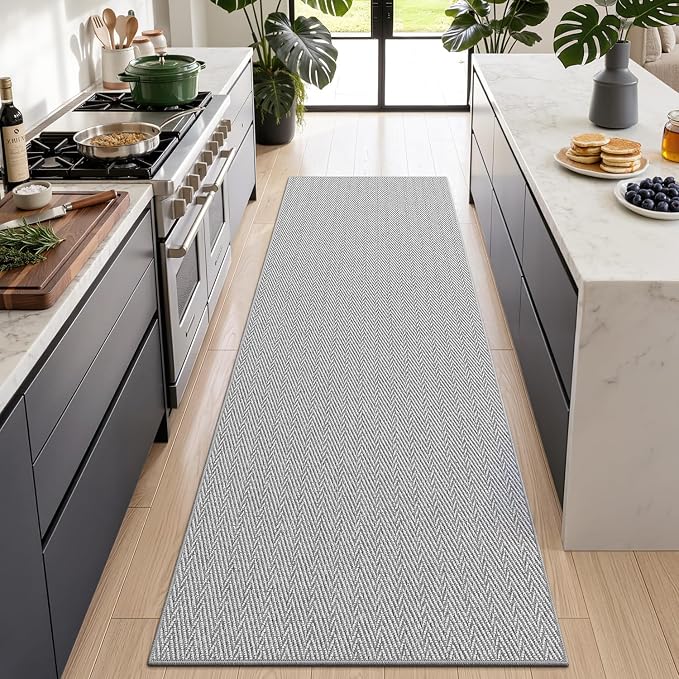LUMI Ultra Thin Runner Rug for Hallway 2.7'x12', Non-Slip Entryway Rug - Image 6