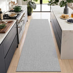 LUMI Ultra Thin Runner Rug for Hallway 2'x8', Non-Slip Entryway Rug - Image 6