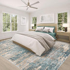 XLUEZ 8x10 Area Rugs for Living Room, Washable Modern Abstract Large Area Rug - Image 4