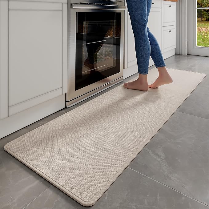 YDKGL Kitchen Mats for Floor, Super Absorbent Kitchen Rugs Non Slip Washable by YDKGL