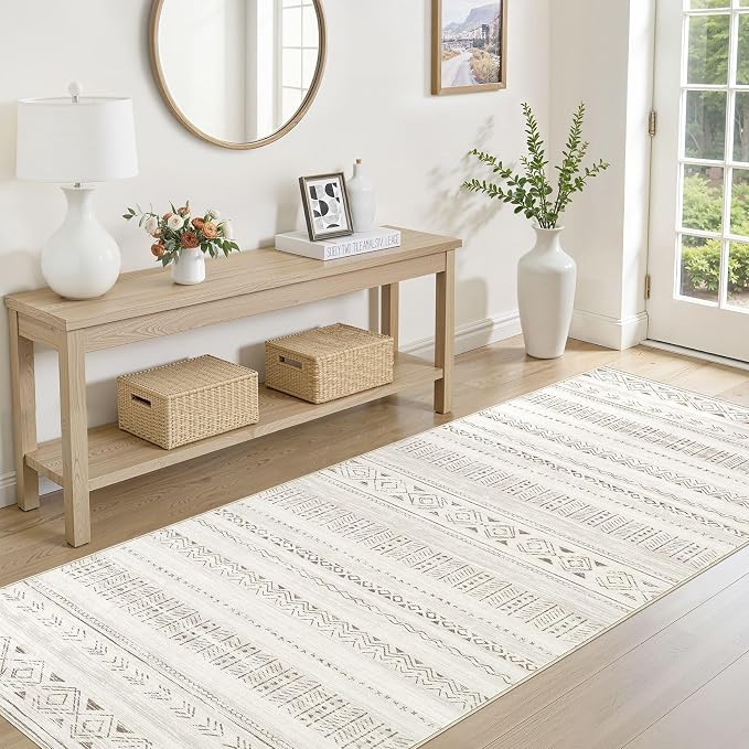 cotiled Washable 3x8 Runner Rugs: Washable Boho Rugs - Image 6