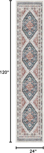 Madane Runner Rugs for Hallway 2x10 Long Washable Non-Slip Hallway Runner Rug - Image 2