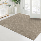 PURRUGS Easy Care Area Rug 4ft x 6ft, Non-Slip Machine Washable Entry Rug - Image 3