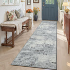 Toneed Entryway Runner Rug 2x8 for Hallway Kitchen, Washable Non-Slip Rug by Toneed