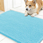 OLANLY Dog Door Mat for Muddy Paws 30x17, Absorbs Moisture and Dirt, Absorbent by OLANLY